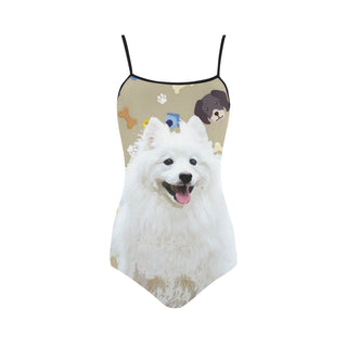 Samoyed Dog Strap Swimsuit - TeeAmazing