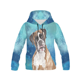 Boxer Water Colour All Over Print Hoodie for Men - TeeAmazing