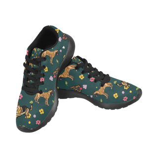 Tervuren Flower Black Sneakers Size 13-15 for Men - TeeAmazing