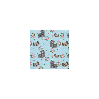 Skye Terrier Flower Square Towel 13“x13” - TeeAmazing