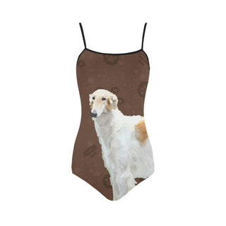 Borzoi Dog Strap Swimsuit - TeeAmazing