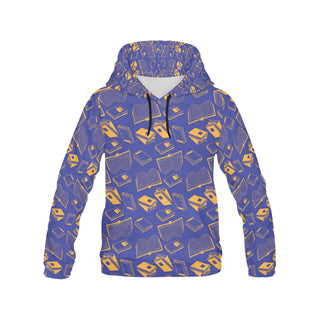 Book Pattern All Over Print Hoodie for Women - TeeAmazing