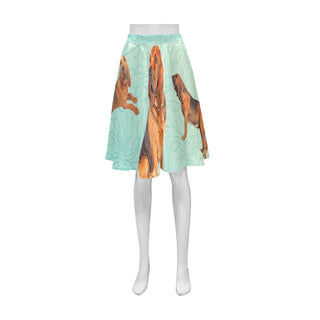 Bloodhound Lover Athena Women's Short Skirt - TeeAmazing