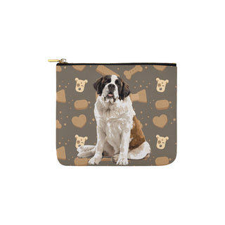 St. Bernard Dog Carry-All Pouch 6x5 - TeeAmazing