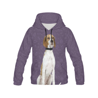 English Pointer Dog All Over Print Hoodie for Women - TeeAmazing