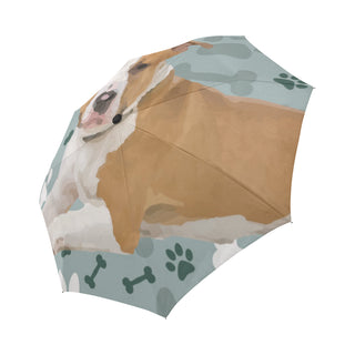 American Staffordshire Terrier Auto-Foldable Umbrella - TeeAmazing