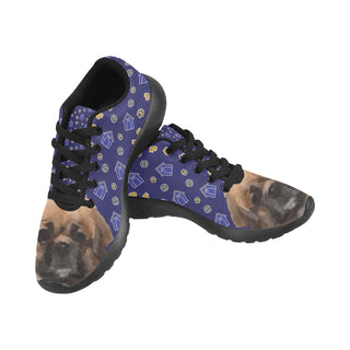 Pekingese Dog Black Sneakers Size 13-15 for Men - TeeAmazing