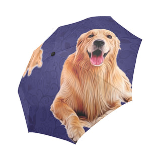 Golden Retriever Lover Auto-Foldable Umbrella - TeeAmazing