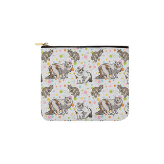 Ragamuffin Cat Carry-All Pouch 6x5 - TeeAmazing