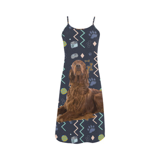 Irish Setter Dog Alcestis Slip Dress - TeeAmazing