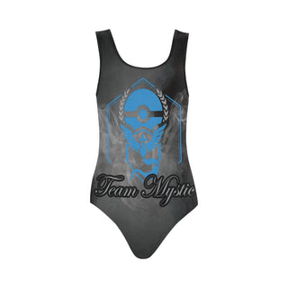 Team Mystic Vest One Piece Swimsuit - TeeAmazing