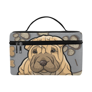 Shar Pei Dog Cosmetic Bag/Large - TeeAmazing