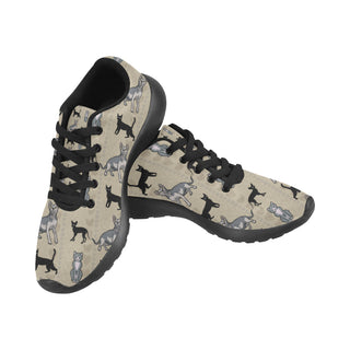 Lykoi Black Sneakers Size 13-15 for Men - TeeAmazing