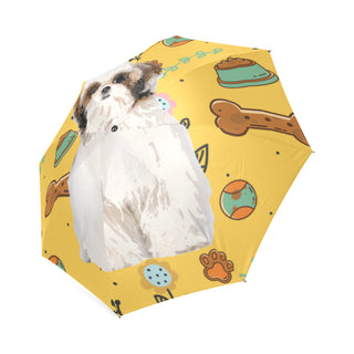Shih Tzu Dog Foldable Umbrella - TeeAmazing