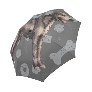 Irish Wolfhound Dog Auto-Foldable Umbrella - TeeAmazing