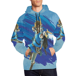 Link with Arrow All Over Print Hoodie for Men - TeeAmazing