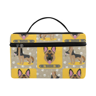 German Shepherd Pattern Cosmetic Bag/Large - TeeAmazing