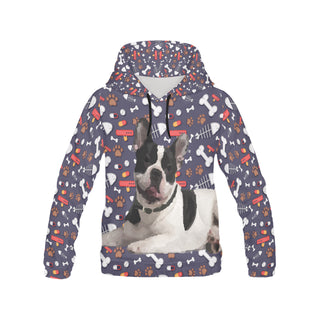 French Bulldog Dog All Over Print Hoodie for Women - TeeAmazing