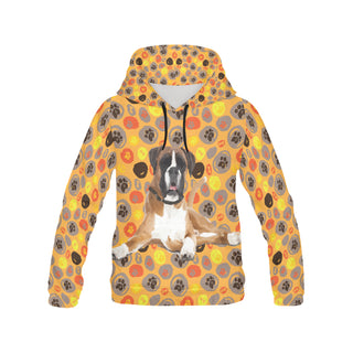 Boxer All Over Print Hoodie for Women - TeeAmazing
