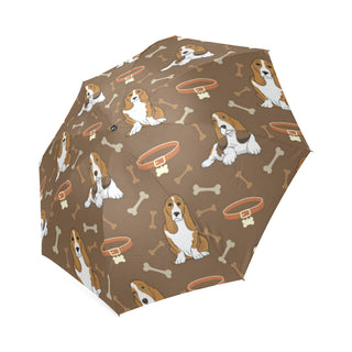 Basset Fauve Foldable Umbrella - TeeAmazing