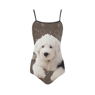 Old English Sheepdog Dog Strap Swimsuit - TeeAmazing