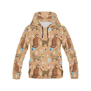 Bengal Cat All Over Print Hoodie for Women - TeeAmazing