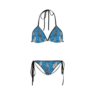 Russian Blue Custom Bikini Swimsuit - TeeAmazing