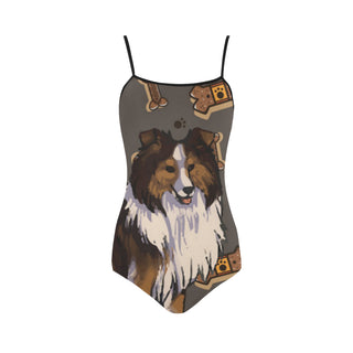 Shetland Sheepdog Dog Strap Swimsuit - TeeAmazing