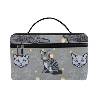 Highlander Cat Cosmetic Bag/Large - TeeAmazing