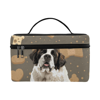 St. Bernard Dog Cosmetic Bag/Large - TeeAmazing