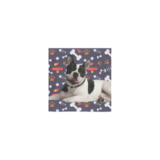 French Bulldog Dog Square Towel 13x13 - TeeAmazing