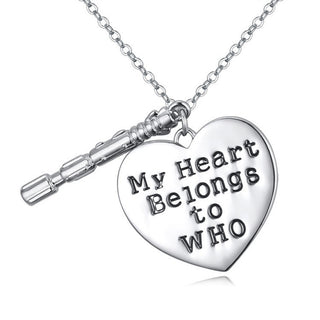 Doctor Who Sonic screwdriver Style Pendant Jewelry Gifts Necklaces & Pendants Chain Necklace Women Accessories - TeeAmazing