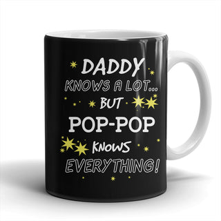 Pop-Pop Knows Everything Mug - Pop-Pop Mug - TeeAmazing
