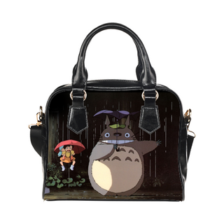 Totoro Umbrella Scene Purse & Handbags - Totoro Bags - TeeAmazing
