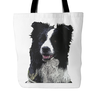Border Collie Dog Tote Bags - Border Collie Bags - TeeAmazing