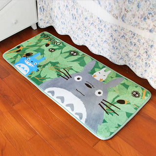 Super Soft Coral Fleece Cartoon Totoro Floor rugs and carpets Area Anti-slip Mat  for living room bed room home decorative - TeeAmazing