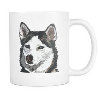 Siberian Husky Dog Mugs & Coffee Cups - Siberian Husky Coffee Mugs - TeeAmazing