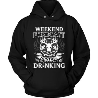Hunting with a Chance of Drinking T-Shirt - Hunting Shirt - TeeAmazing