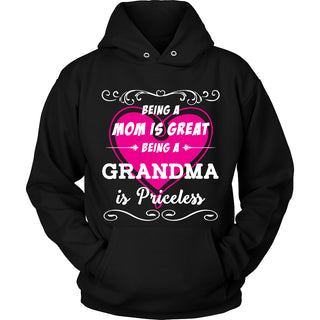 Being Grandma Mom Is Priceless T-Shirt - Grandma Shirt - TeeAmazing