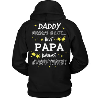 PAPA Knows Everything T-Shirt -  PAPA Shirt - TeeAmazing
