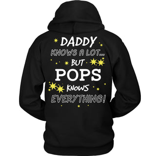 Pops Knows Everything T-Shirt -  Pops Shirt - TeeAmazing