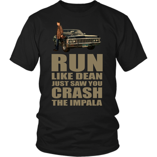 Run Like Dean T Shirts, Tees & Hoodies - Supernatural Shirts - TeeAmazing