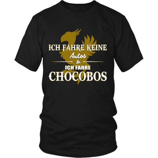 Ich fahre Chocobos - FF Shirt - TeeAmazing