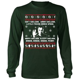 Ugly Sheldon Sweater T-Shirt - Sheldon Shirt - TeeAmazing