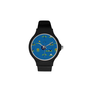 Golf Pattern Unisex Round Plastic Watch - TeeAmazing