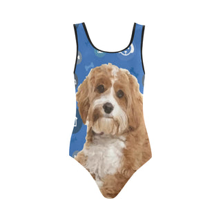 Cavapoo Dog Vest One Piece Swimsuit - TeeAmazing