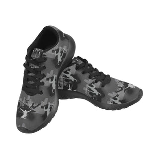 Parkour Black Sneakers for Men - TeeAmazing