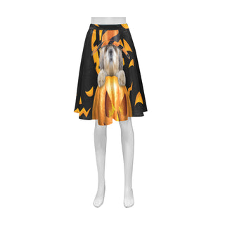 Shih Tzu Halloween Athena Women's Short Skirt - TeeAmazing