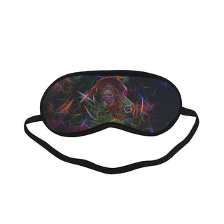 Weimaraner Glow Design 1 Sleeping Mask - TeeAmazing