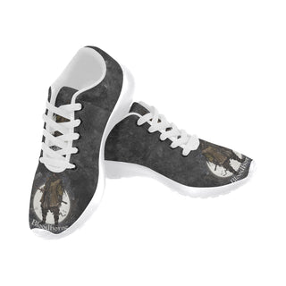 Bloodborne White Sneakers Size 13-15 for Men - TeeAmazing